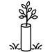 Tree in Tube 75 x 75